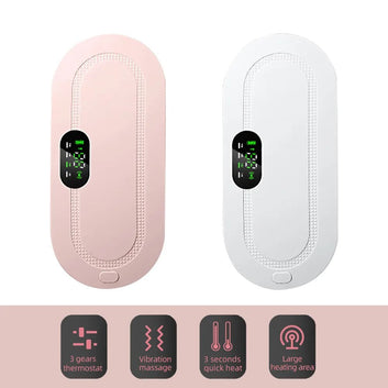 Menstrual Heating Pad Warm Waist Belt Period Cramp Massager