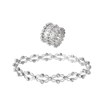 2-in-1 Convertible Bracelet Ring for Girls/Women